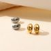 Women’s Jewelry Set Fashion Fashion Stainless Steel Gold Plated Earrings For Women Popular Simple Smooth Earrings Earrings Jewelry_ipsvogv.com