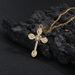 Hip hop cross pendant zircon necklace accessories popular personality jewelry men's pendant_ipsvogv.com