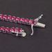Light Luxury Colored Gemstone Bracelet 3/4/5mm Tennis Chain Sterling Silver Inlaid Cultured Ruby Bracelet Summer New Product_ipsvogv.com