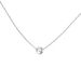 Saina Italian Sparkling Clavicle Chain S Pure Silver Cool Brushed Cat Eye Necklace For Women_ipsvogv.com