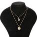 New Women's Multi Layered Shell Eye Necklace_ipsvogv.com