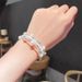 Double Layered Water Diamond Pearl For Women, Light Luxury, High-end Niche Design. The Bracelet Is Popular On The_ipsvogv.com