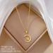 】 Star 【 Moon Light Luxury Charm Gorgeous Full Diamond Necklace Women's Versatile Clavicle Titanium Steel Chain 【 】_ipsvogv.com