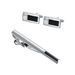 New Men's Tie Clip Cufflinks Set Black Enamel Business Tie Clip French Shirt Cufflinks Spot_ipsvogv.com
