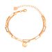 Women's Jewelry Niche Design Cold Style Love Smiley Face Multi Layer Winding Hand Jewelry Ladies Titanium Steel Bracelet_ipsvogv.com