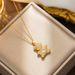 Little Bear Love Dynamic Necklace For Women, Japan South Korea, Sweet Elegant, Creative Personalized Necklace, Light_ipsvogv.com