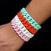 Men's Jewelry Stainless Steel Colored Paint Cuban Bracelet Men's Non Fading High Grade Titanium Steel Bracelet Hip Hop Men's Jewelry_ipsvogv.com