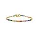 Women's Jewelry 3mm Color Zircon Tennis Chain Bracelet Tennis Chain Bracelet_ipsvogv.com