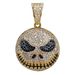 Jack Skellington Jack Skull Cartoon Pendant Hip Hop Micro Inlaid Zircon Necklace Accessories_ipsvogv.com