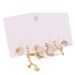 Women’s Jewelry Set Fashion Brass Real Gold Electroplatin Hot Selling Luxury Zircon Moon Star Ladies Earrings Set_ipsvogv.com