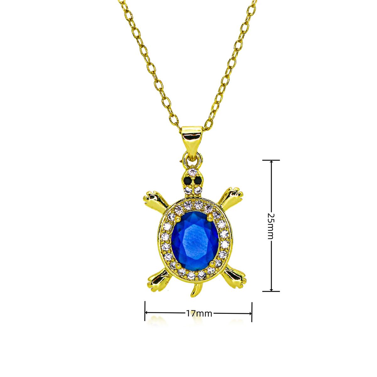 New Animal Personality Simple Turtle Sweater Chain Niche Temperament Turtle Necklace Clavicle Chain_ipsvogv.com