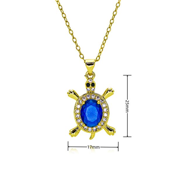 New Animal Personality Simple Turtle Sweater Chain Niche Temperament Turtle Necklace Clavicle Chain_ipsvogv.com
