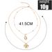 New Women's Multi Layered Shell Eye Necklace_ipsvogv.com