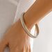 Minimalist Punk Metal Spiral Bracelet, Personalized Hip-hop Trendy Ring Bracelet For Women_ipsvogv.com