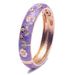 Fashion Bracelet Hot Sale Popular Ladies Classic Cloisonne Flower Open Bracelet Colorful Flower_ipsvogv.com