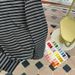 Women's Clothing shirt striped spring and autumn thin long sleeved T shirt women's medium long round neck loose large size women's clothing_ipsvogv.com