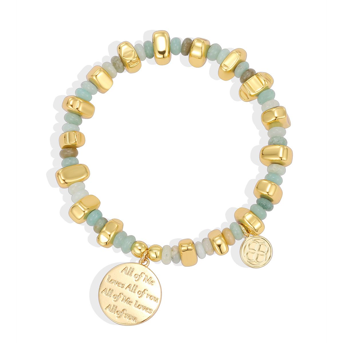 Bracelets & Bangles Simple Engraving To Express Love Bracelet Fashion High Grade Chalcedony Beads_ipsvogv.com