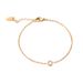Women's Jewelry Small Fresh Hand Jewelry Simple Plain Style Girlfriends Internet Celebrity Single Diamond Six Diamond Stainless Steel Bracelet_ipsvogv.com