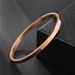 Live Hot Titanium Steel Gold Plated Bracelet Men Simple Couple Stainless Steel Anti Fading Bracelet Trendy Jewelry_ipsvogv.com