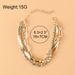 Jewelry Gold Claw Chain Box Chain Combination Bracelet Temperament Cold Style Hand Jewelry Female_ipsvogv.com