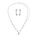 Women’s Jewelry Set Fashion Wedding Fashion Hot Selling Jewelry Set Temperament Gold And Silver Diamond Necklace Bracelet Earrings Ring Five Piece Set_ipsvogv.com