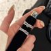 Super Flash Brushed Small Sugar Zircon For Women, Light Luxury, High-end Fashion, Personalized Index Finger Ring, Niche_ipsvogv.com