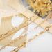 New Thick And Thin Chain Round Label English Letter Love Combination 4-piece Pearl Bracelet Set_ipsvogv.com