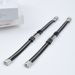 New Men's Stainless Steel Silicone Bracelet Hip-Hop Fashion Versatile Couple Bracelets_ipsvogv.com