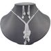 WISHING STAR - Diamond Bridal Jewelry Set (European & Korean Inspired Necklace & Earrings, Wedding Wishes Collection)_ipsvogv.com