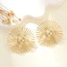 Creative Personality Fashion Metal Line Exaggerated Radiant Temperament Earrings Studs For Women_ipsvogv.com