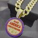 Round Brand MAKE AMErica CREAT AGAIN Letter Alloy Pendant Hip-hop Men's Necklace_ipsvogv.com