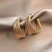 C-shaped Hoop 2022 New Trendy Personality Earrings For Women Simple Elegant Jewelry Studs_ipsvogv.com