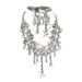 Exquisite Bridal Jewelry Two Piece Set Performance Party Dress Wedding Clavicle Necklace Earrings Jewelry Set_ipsvogv.com