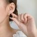 Women's Jewelry Fashion Simple High End Diamond Knotted Earrings Temperament Versatile Ear Buckle Earrings_ipsvogv.com