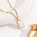 South Korea's Dongmen New Hip Hop Pearl Titanium Steel Necklace for Women with Advanced Design and Fashion Versatile_ipsvogv.com
