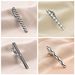 Dai Li Men's Business Tie Clip Set Personalized Striped Tie Clip Fashion Enamel Tie Clip With Black Gift Box_ipsvogv.com