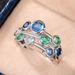 Cao Shi's Sweet And Cool Style Design High End Birthday Versatile Personalized Color R, Women's Trendy Round Fer_ipsvogv.com