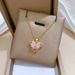 【 Titanium Steel 】 Necklace Earring Light Luxury Full Diamond Cat Bow Personalized Temperament Banquet Earrings Set_ipsvogv.com