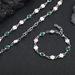 Stainless Steel Diamond Splicing Obsidian Bracelet Men And Women Do Not Fade Jewelry Advanced Simple Bracelet_ipsvogv.com