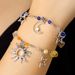 Hot Girl Punk Style Hollow Five Pointed Star Star Moon Sun Cat Bracelet Couple Girlfriends Bracelet_ipsvogv.com