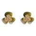 Forest Style Sweet Temperament, Small Fresh Diamond Inlaid Zircon Flower Earrings, Women's Fashionable, Simple And_ipsvogv.com