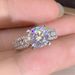 Cao Shi's New Wedding Classic Four Claw Zircon Crystal Fashion Engagement Proposal Ring For Women_ipsvogv.com