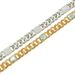 Exaggerated Colorful Square Cuban Chain Trendy Necklace Hip Hop Street Dance Wear Full of Diamond Dominant Men's Jewelry_ipsvogv.com
