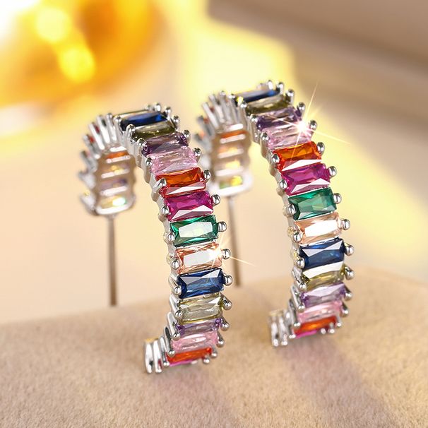 Cao Shi's Colorful Earrings Are A Must-have For Women's Dopamine Sweet Dressing, Fashionable, Personalized And Trendy_ipsvogv.com
