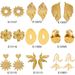 Summer New Heavy Industry Metal Wind Personalized ZA Same Style Irregular Smooth Geometric Earrings_ipsvogv.com