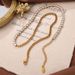 Women's Jewelry Set Fashion Full Diamond Zircon Necklace Light Luxury Simple Clavicle Chain Temperament Short Style_ipsvogv.com