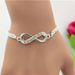 New Arrived Fashion Sier Infinity Bracelet Jewelry For Women Lovely Gift_ipsvogv.com
