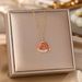 Love Titanium Steel Necklace For Women With A High-end Feel, Small Freshness, Light Luxury, Fashionable, Drip Oil Micro_ipsvogv.com