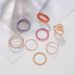 Women’s Jewelry Set Fashion Gold And Silver Love Hug Joint Ring Set Ins Cold Style Alloy Pearl Twist Ring_ipsvogv.com