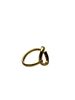 Weekend Korean Elegant Japanese French C-line Ins Style Open Mouth Pure Silver Ring For Women_ipsvogv.com